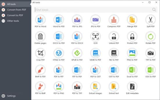 برنامج Icecream PDF Candy Desktop لتحرير وتحويل ملفات PDF
