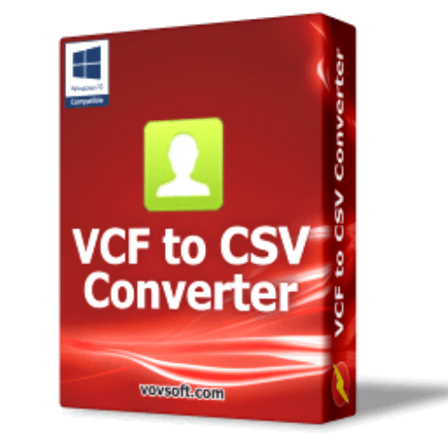 برنامج VovSoft VCF to CSV Converter  لتحويل ملفات جهات الاتصال