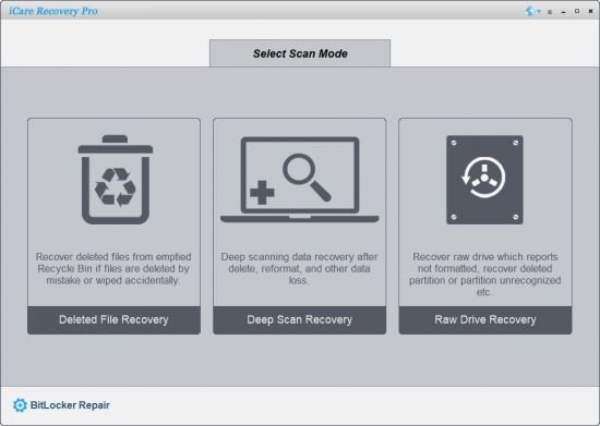 برنامج iCare Data Recovery Pro لإستعاده الملفات المفقوده