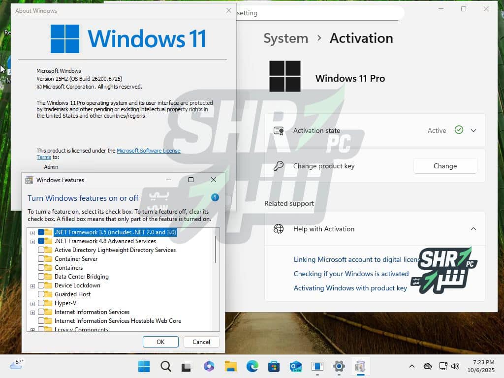 تنزيل ويندوز 11 برو بكل اللغات مفعل Windows 11 Pro 25H2 أكتوبر 2025