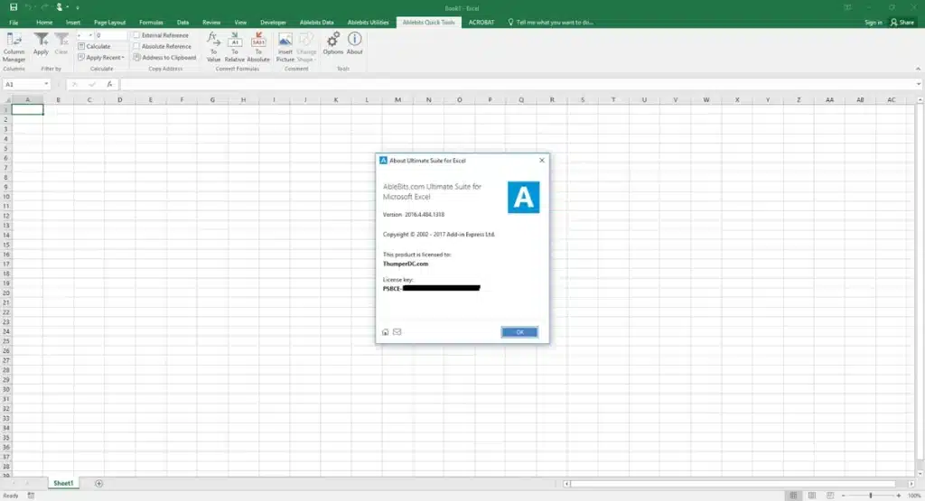 برنامج Ablebits Ultimate Suite for Excel Business Edition | إدارة ...