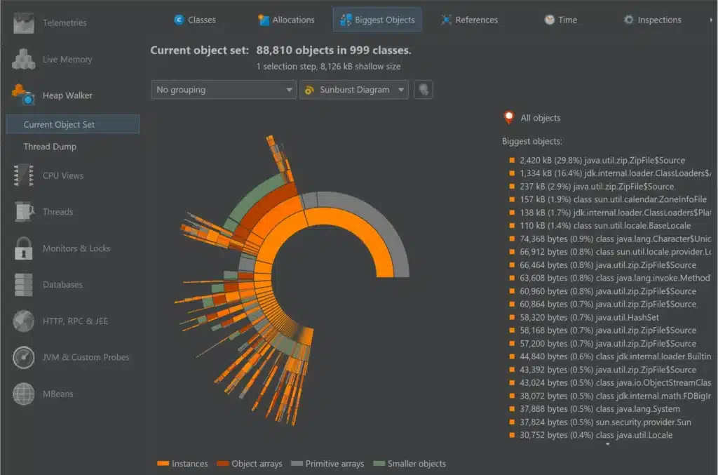 برنامج EJ Technologies JProfiler | لتحليل وتحسين أداء تطبيقات جافا - shr7pc