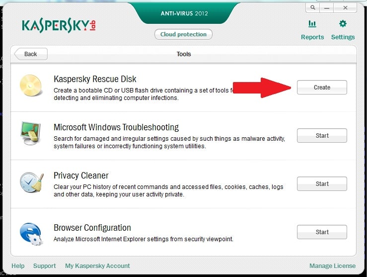 برنامج Kaspersky Rescue Disk | لمسح وتنظيف أجهزة الكمبيوتر - shr7pc
