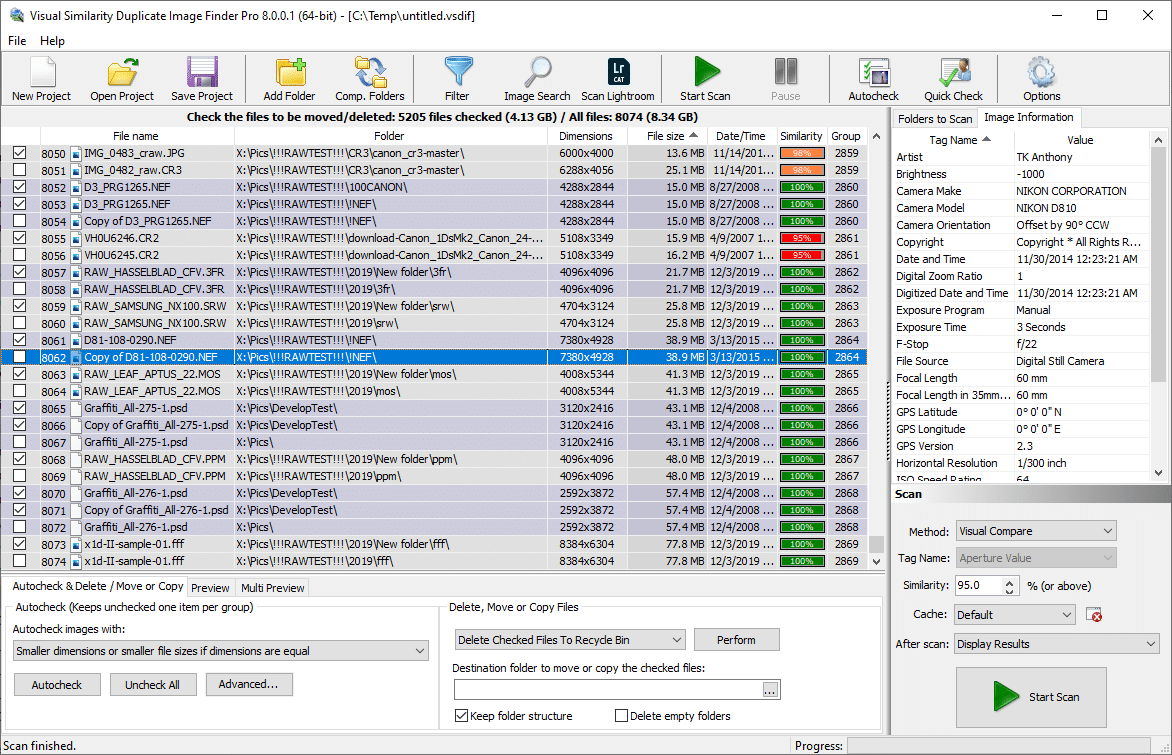 برنامج BytesMorph Duplicate File Finder & Cleaner | لحذف الملفات المكررة