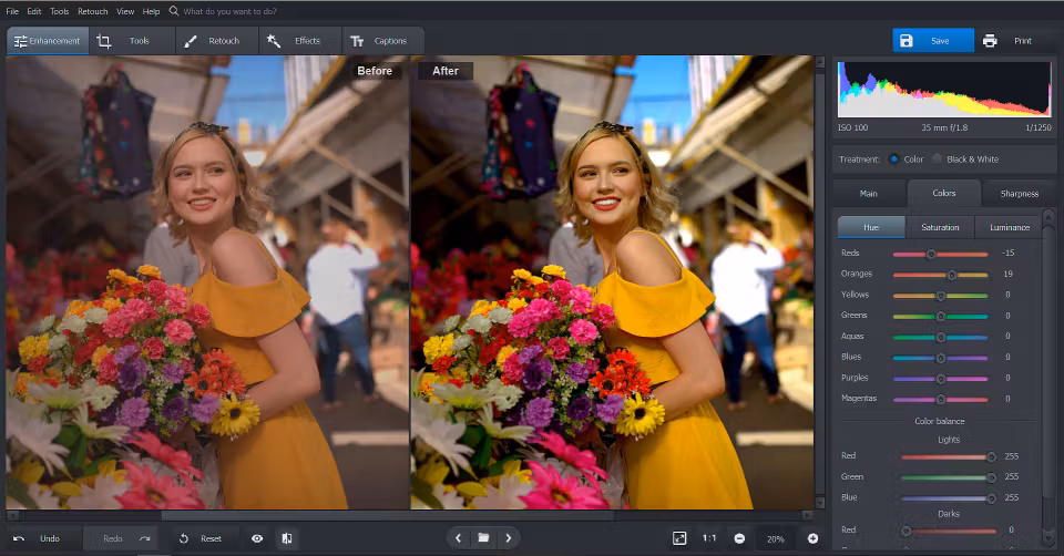 برنامج AMS Software PhotoWorks لتحرير الصور بالذكاء الأصطناعي