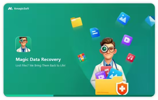 برنامج Amagicsoft Magic Data Recovery Technician | لاستعادة البيانات المحذوفة