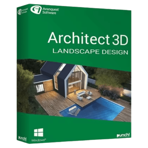 برنامج Avanquest Architect 3D Landscape Design لتصميم الحدائق