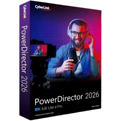 برنامج CyberLink PowerDirector Ultimate 2026  لتحرير ومونتاج الفيديو