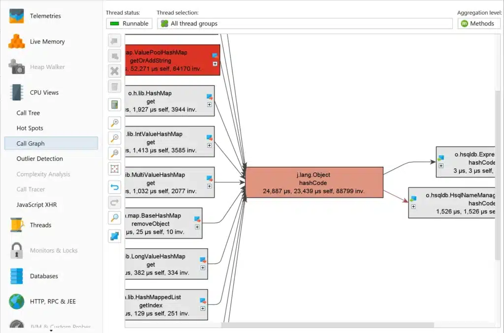 برنامج EJ Technologies JProfiler لتحليل وتحسين أداء تطبيقات جافا