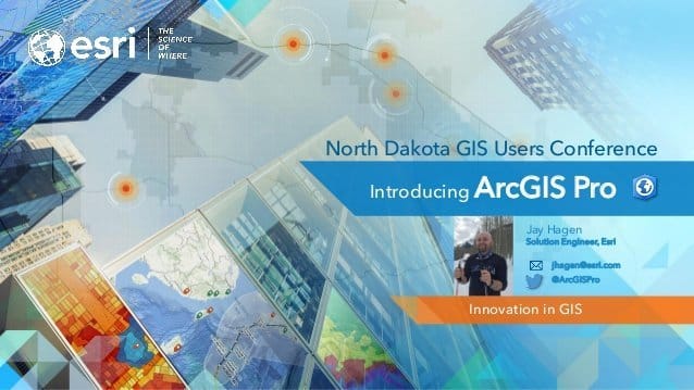 برنامج ESRI ArcGIS Pro لنظم المعلومات الجغرافية