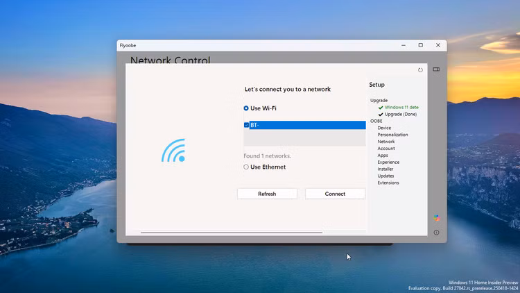 برنامج FlyOobe لتثبيت ويندوز 11