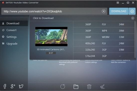 برنامج ImTOO YouTube Video Converter لتحميل فديوهات اليوتيوب