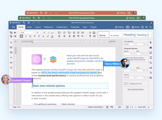 برنامج OnlyOffice لإدارة المشاريع 