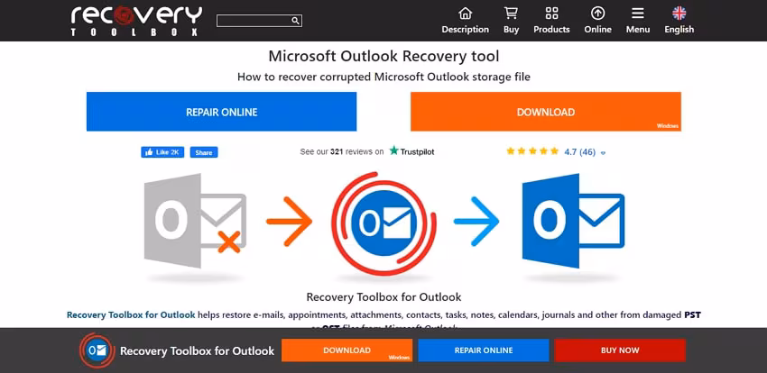 برنامج Recovery Toolbox for PDF لاستعادة ملفات PDF التالفة