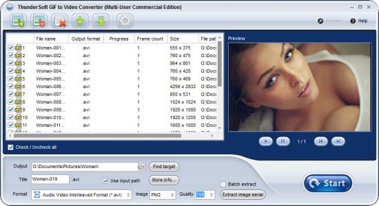 برنامج ThunderSoft GIF to Video Converter لتحويل GIF الي فديو