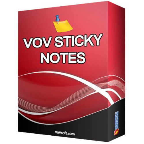 برنامج VovSoft Sticky Notes لتنظيم الملاحظات والافكار