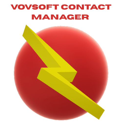 برنامج Vovsoft Contact Manager لإدارة جهات الاتصال