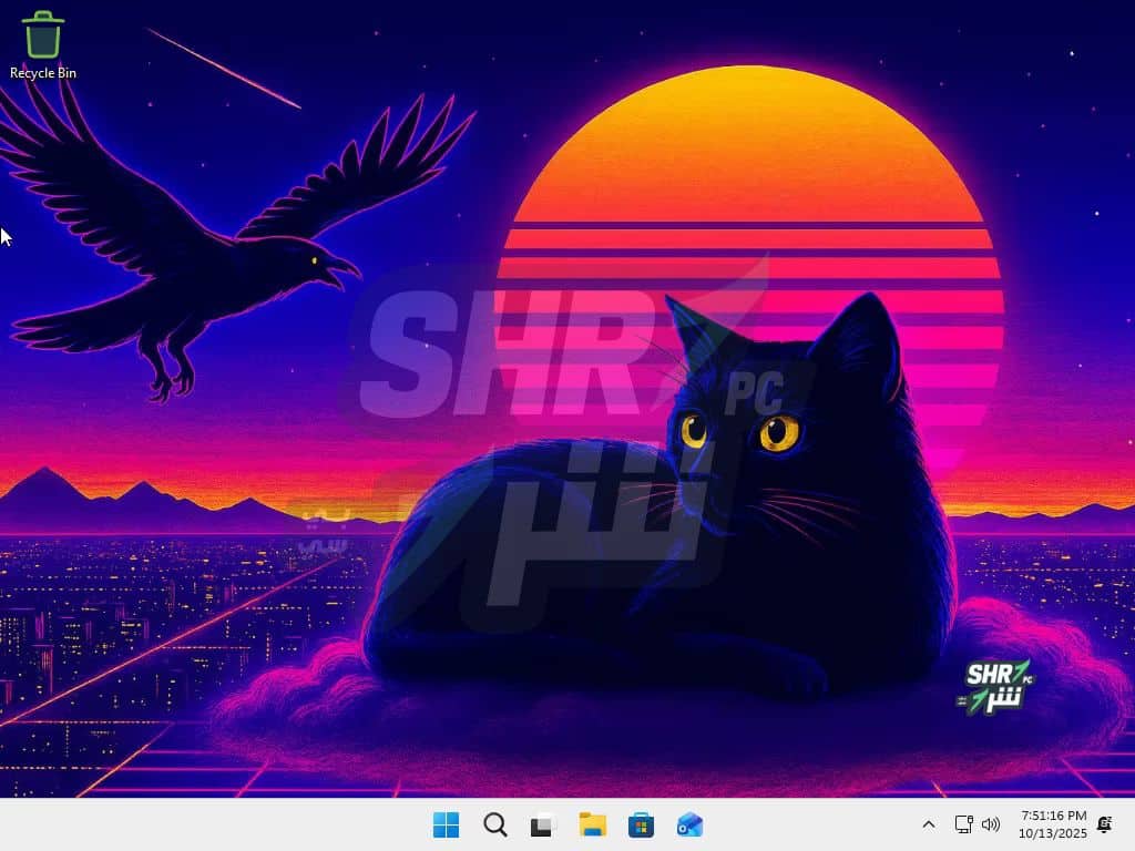 تنزيل ويندوز 11 المخفف والمعدل  Windows 11 25H2 OblivionOS Edition