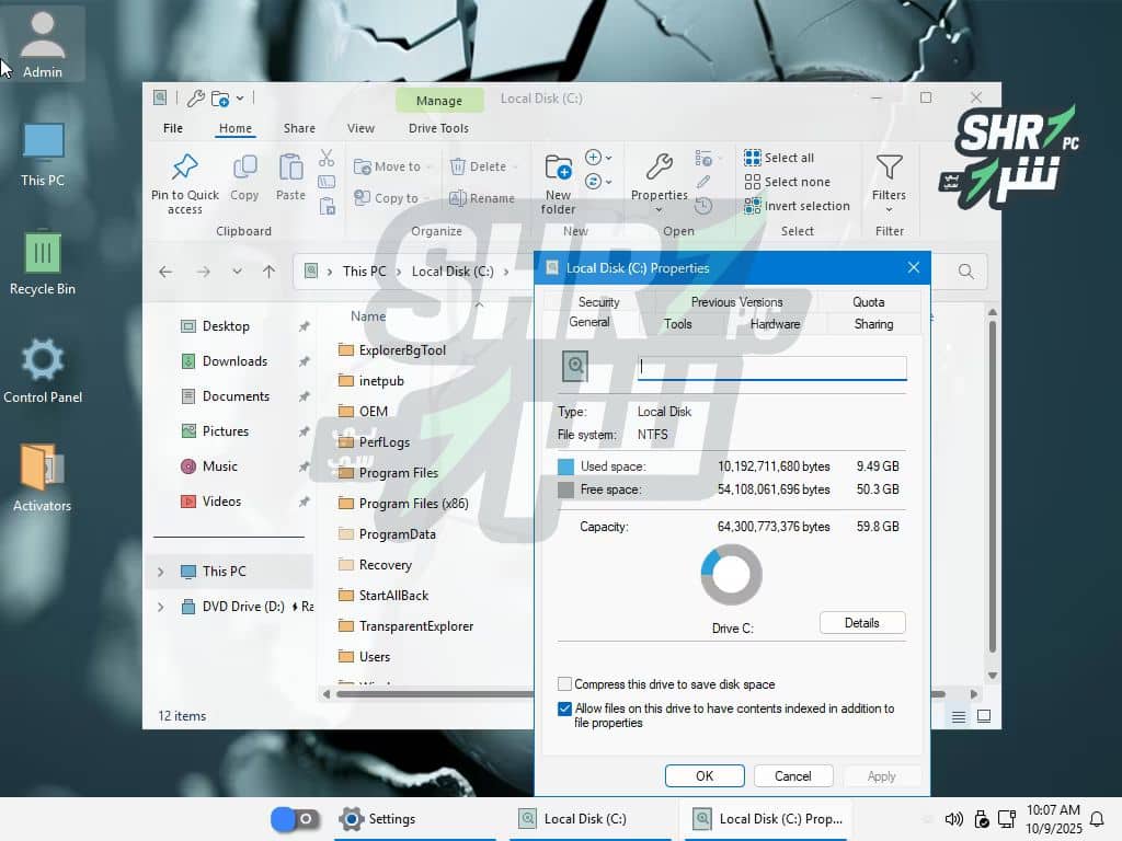 تنزيل ويندوز 11 المخفف والمعدل Windows 11 Pro Super Lite 25H2 RavExeOS
