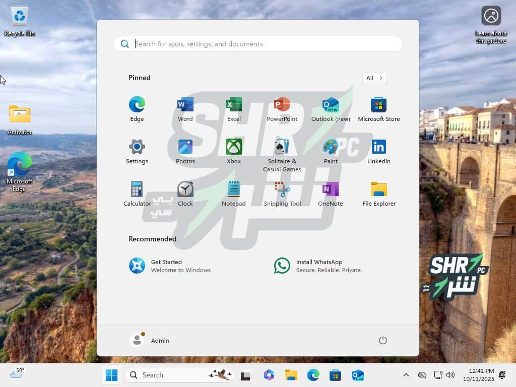 تنزيل ويندوز 11 برو مع أوفيس Windows 11 Pro 25H2 With Office 2024