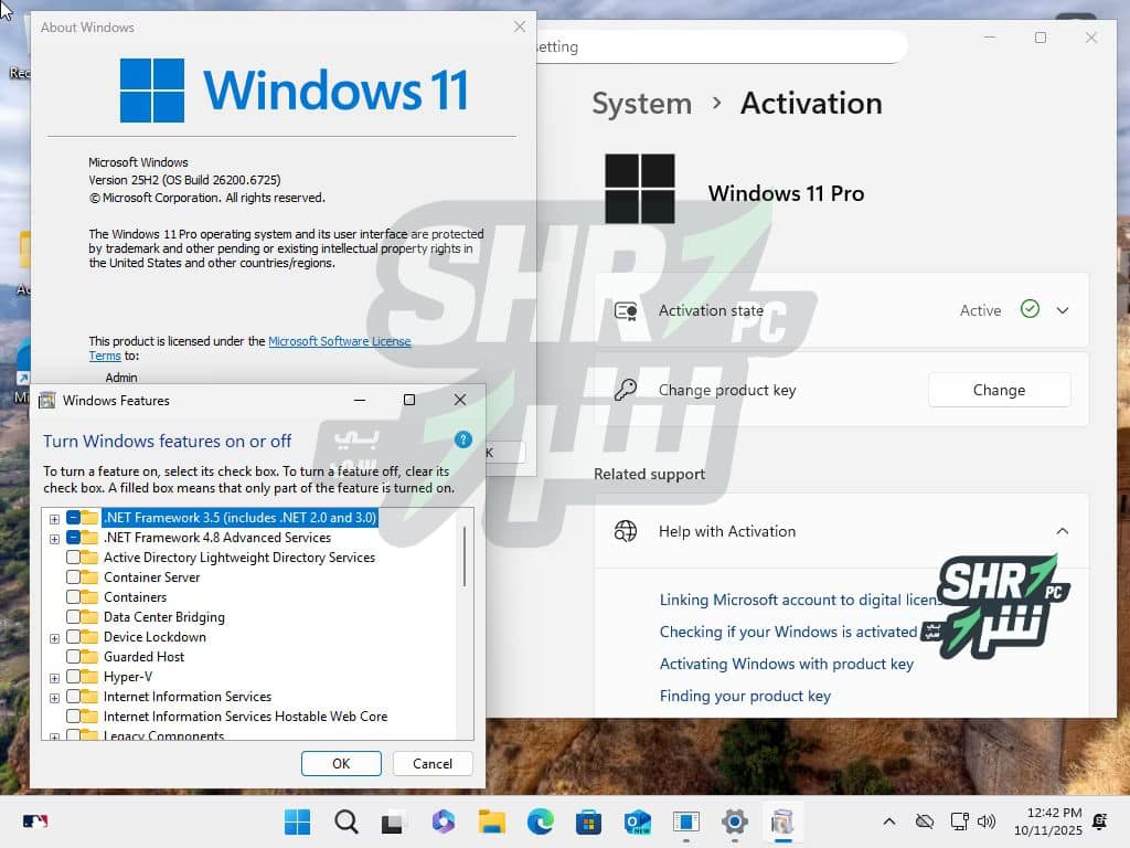 تنزيل ويندوز 11 برو مع أوفيس Windows 11 Pro 25H2 With Office 2024