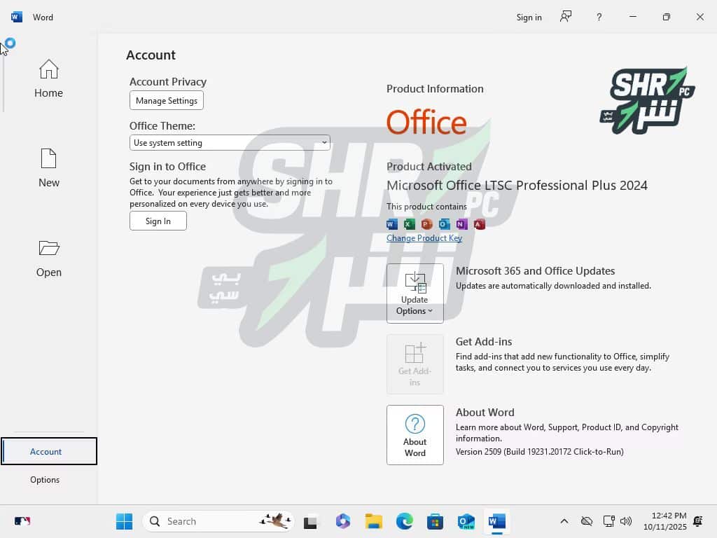 تنزيل ويندوز 11 برو مع أوفيس Windows 11 Pro 25H2 With Office 2024
