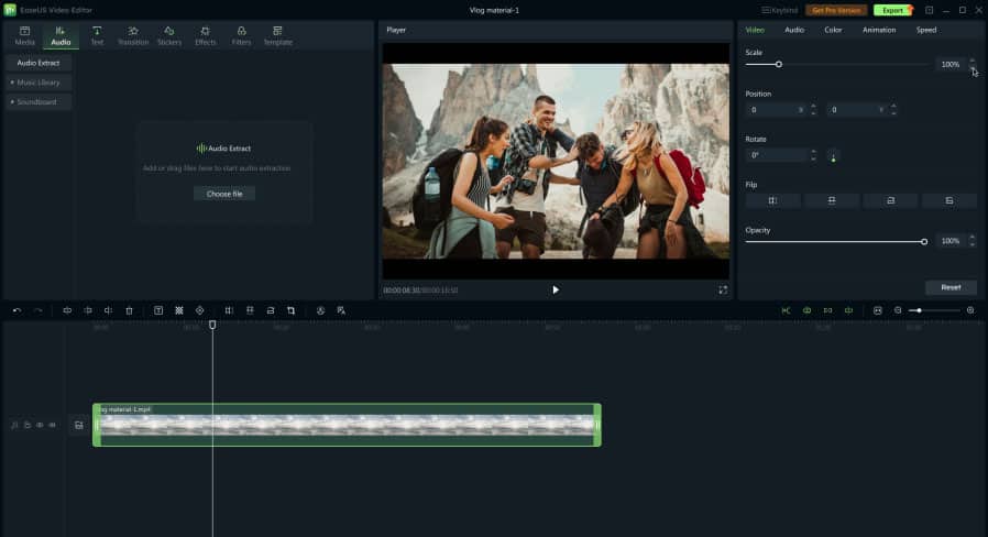برنامج EaseUS Video Editor Pro | لتحرير الفديو - shr7pc