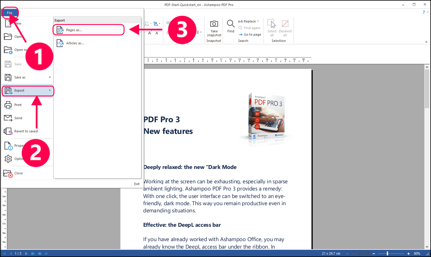 برنامج Ashampoo PDF Pro لإدارة وتحرير ملفات PDF بسهولة