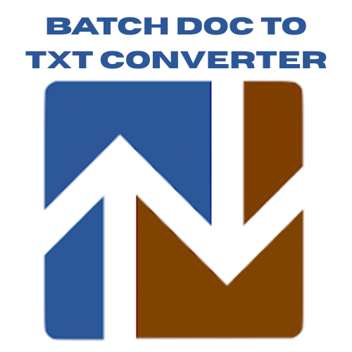 برنامج Batch DOC to TXT Converter لتحويل ملفات وورد إلى رسائل نصية 3 1