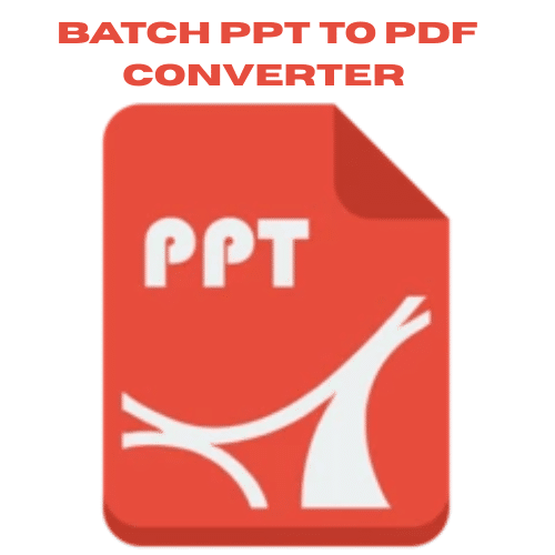 برنامج Batch PPT to PDF Converter لتحويل ملفات بور بوينت الي PDF