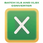 برنامج Batch XLS and XLSX Converter لتحويل ملفات اكسيل