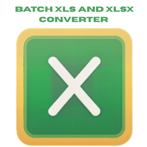 برنامج Batch XLS and XLSX Converter لتحويل ملفات اكسيل