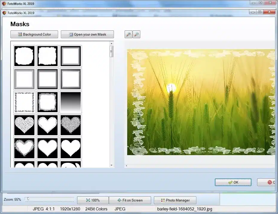 برنامج FotoWorks XL لتحرير الصور