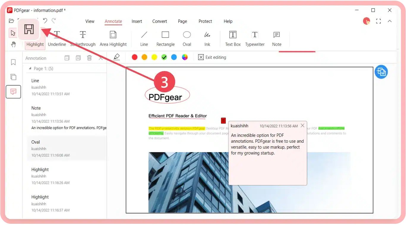 برنامج PDFgear لإدارة وتحرير ملفات PDF
