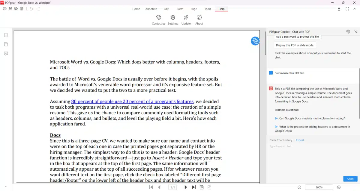 برنامج PDFgear لإدارة وتحرير ملفات PDF