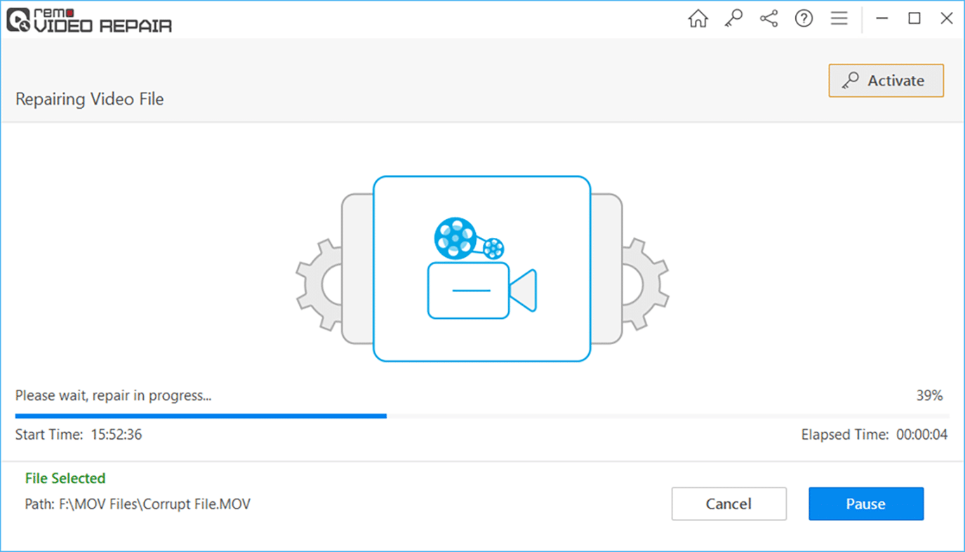 برنامج Remo Video Repair | لإصلاح ملفات الفيديو التالفة