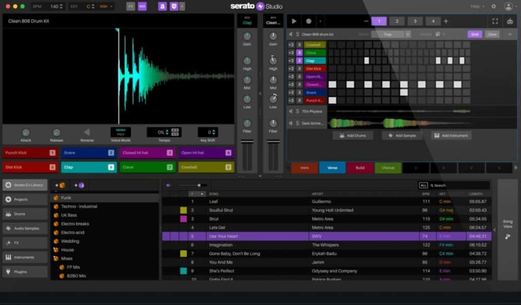 برنامج Serato Studio لتحرير الصوت