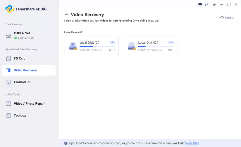 برنامج Tenorshare 4DDiG Windows Backup للنسخ الاحتياطي للويندوز