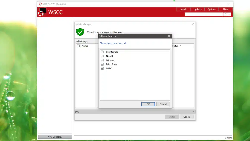 برنامج WSCC - Windows System Control Center لإدارة وصيانة نظام ويندوز