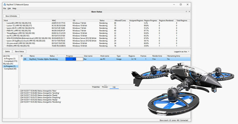 برنامج Keyshot Network Rendering | لأستخدام اجهزة الكمبيوتر متعددة في ...