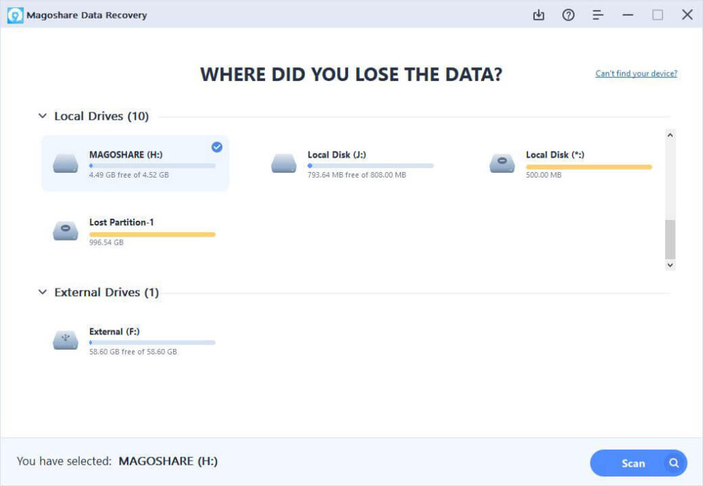 برنامج Aidfile Recovery Software لاستعادة الملفات المحذوفة