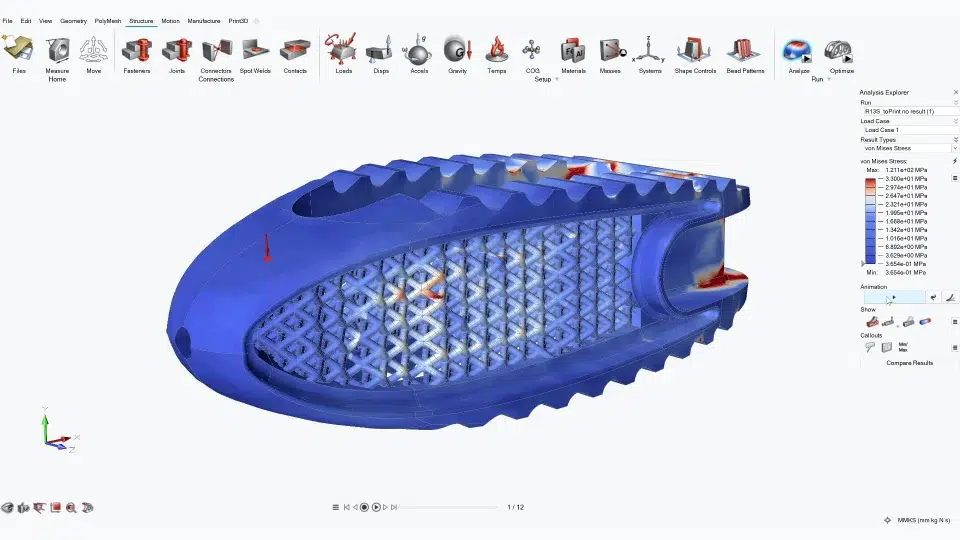 برنامج Altair Inspire للتصميم الهندسي