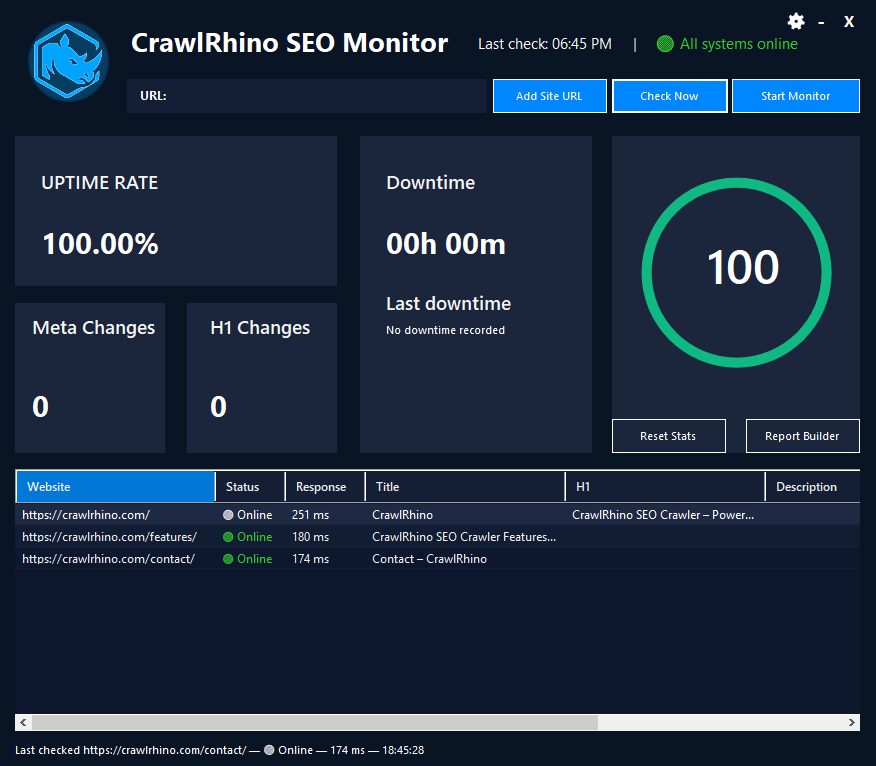 برنامج CrawlRhino SEO Crawler PRO لتحسين ظهور المواقع في محركات البحث 5