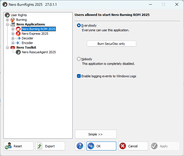 برنامج Nero Burning ROM لنسخ الاسطونات