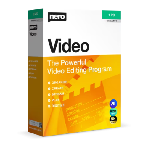 برنامج Nero Video لتحرير الفديو