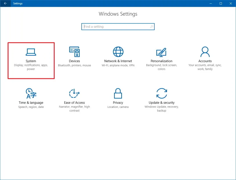 برنامج Win10 All Settings لظبط اعدادات ويندوذ 10