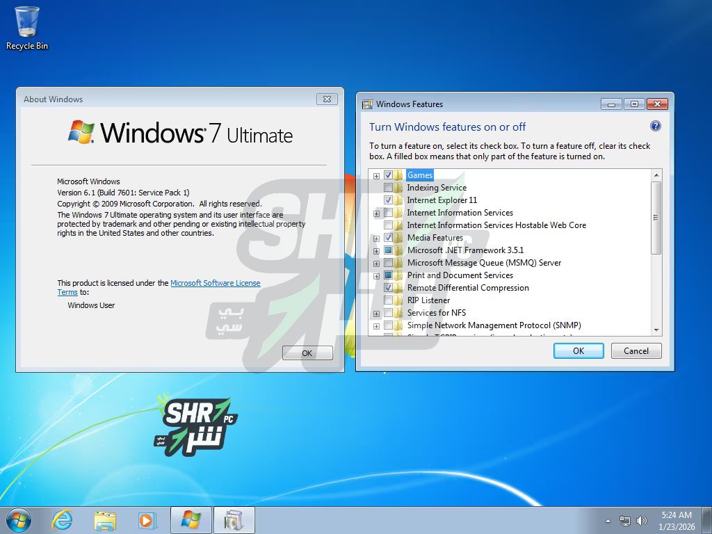 تحميل ويندوز سفن من ميديا فاير Windows 7 Ultimate يناير 2026