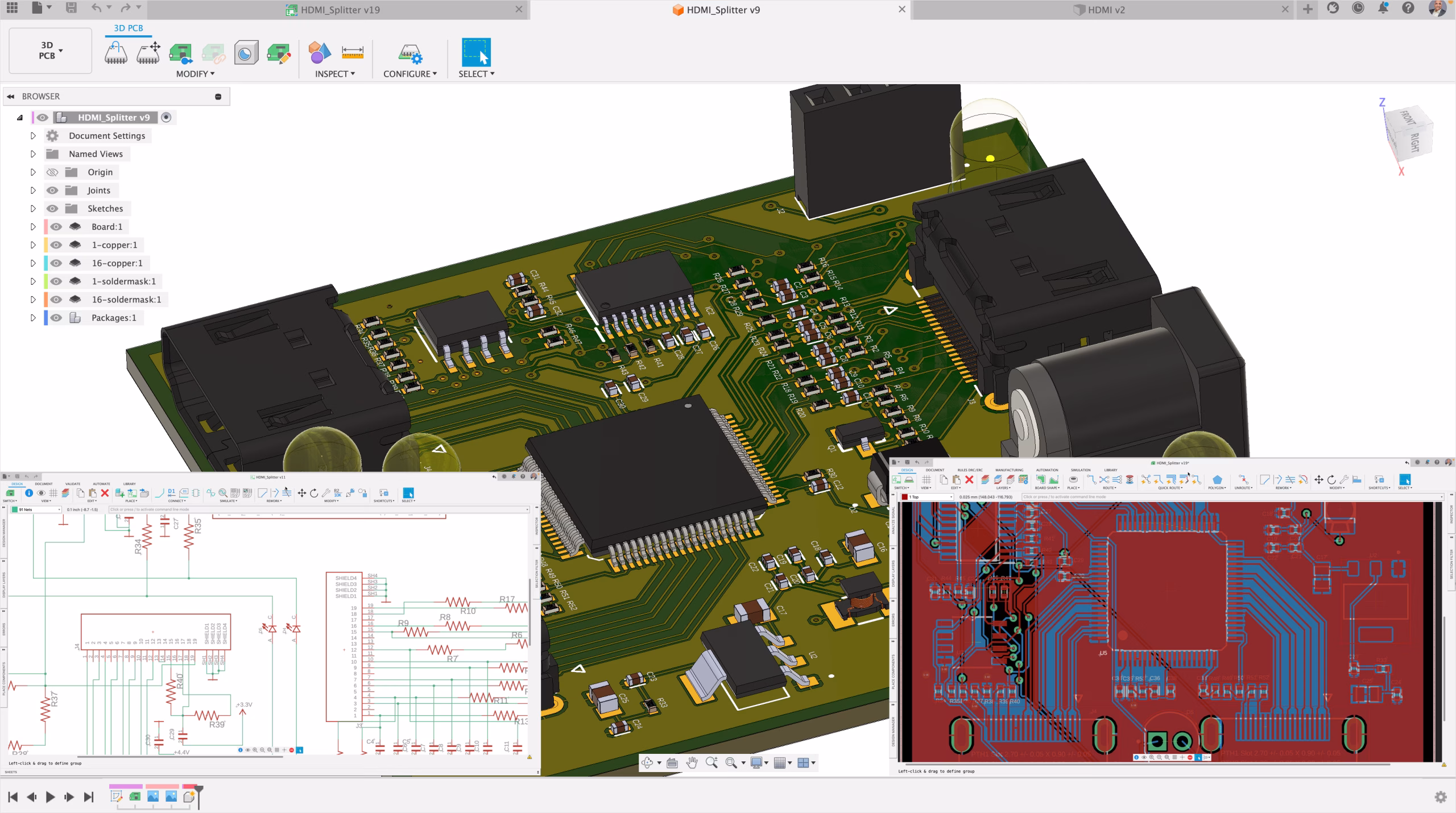 برنامج Autodesk EAGLE Premium لتصميم اللوحات الألكترونية