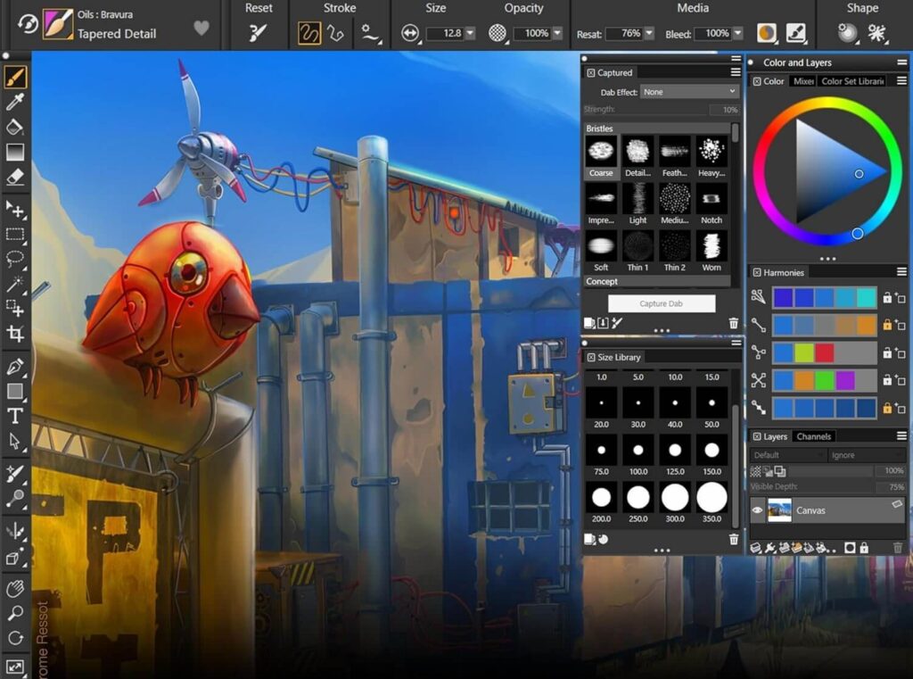 برنامج Corel Painter 2023 الدليل الشامل لأقوى استوديو رسم رقمي