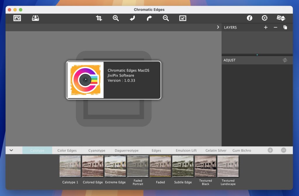 برنامج JixiPix Chromatic Edges لتحرير الصور